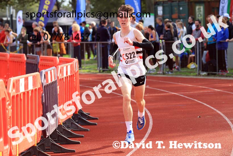Boys Under-15s, 2024 Northern Mens 6 and Womens 4 and Youngsters Relays, Stanley Park, Blackpool.  Photo: David T. Hewitson/Sports for All Pics